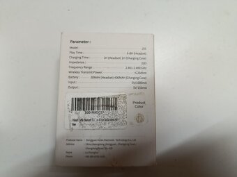 bluetooth sluchadla wasart j55 30€ - 8