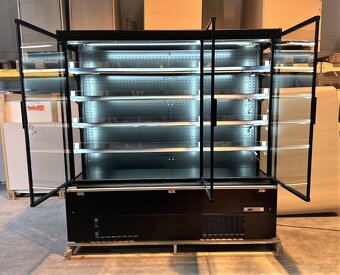 Cíladiaca vitrína 2m SLIM s agregátom - hľbka 60 cm - 8
