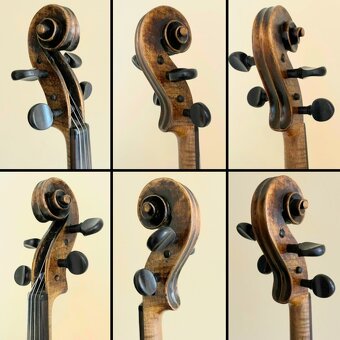 🎻Husle 4/4 majstrovské Leopold Widhalm r.1758 - 8