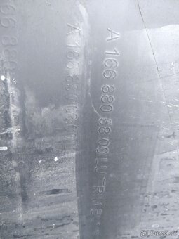 Mercedes benz GL W166 (X166) 2013 - 16' - zadní nárazník - 8