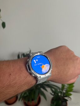 Strieborné smart hodinky s Amoled displejom - 8