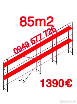 Predám lešenie kvalitne ,certifikované , pozink - 8