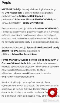 Dámsky horský elektro bycikel. - 8