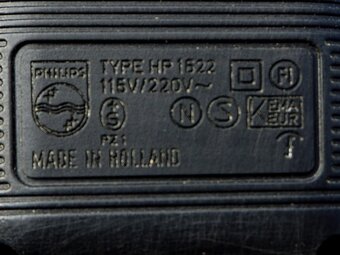 Orginál holiaci strojček PHILIPS s púzdrom. - 8
