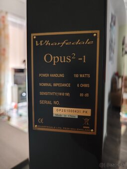 Legendarne Wharfedale Opus 2-1 ( klavirny lak cierny) - 8