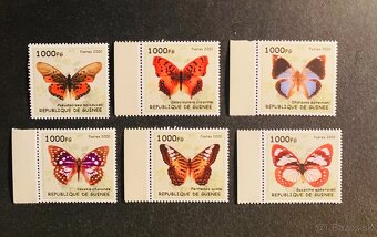 Postove znamky fauna, auta - 8
