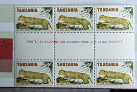 Známky - fauna Tanzánia - 8