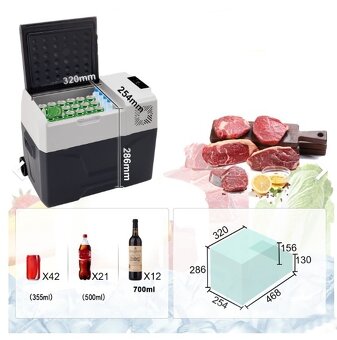 kompresorova chladnicka 30L prenosna - 8