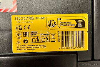 Dewalt DCD796 - 8