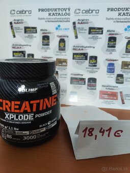 Produkty z OLIMPU -creatine, BCAA, L-Carnitine - 8