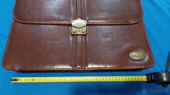 Pánska kožená taška- nová - 8