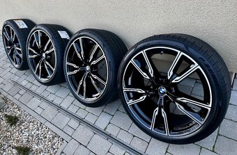 Original disky kolesa BMW 747 M R22 X5 G05 X6 G06 + Pirelli - 8