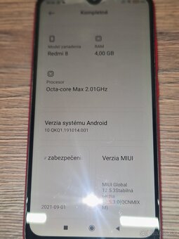 Predám Xiaomi Redmi 8 - 8