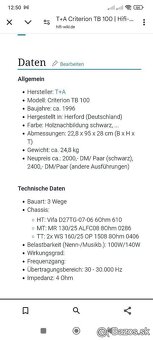 T+A criterion TB 100 - 8