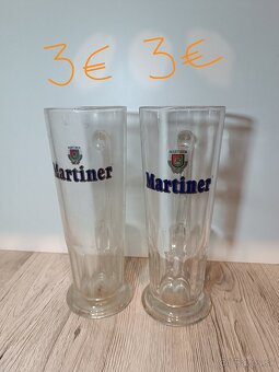 Slovenské pivové poháre 3 - 8