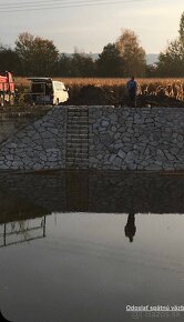 Kamenárske práce, oporné múry, chodníky a svahy z kameňa, - 8