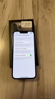 Vymenim iPhone 13 Pro Graphite 128gb v povodnom stave - 8