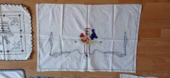 Retro vyšívané nástenky-chalupárske dekorácie výber z 12 kus - 8