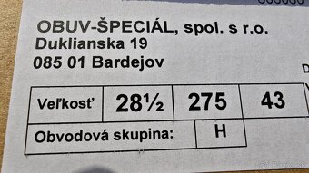 Zásahová obuv Stredná - 8