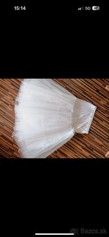 Satenové svadobné šaty - 8