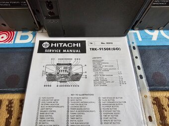 HITACHI TRK 9150 - Made In Japan. - 8