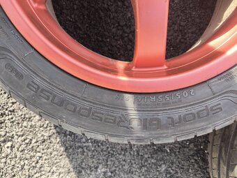DOTZ 5x100 R16 + letné pneu 205/55R16 - 8