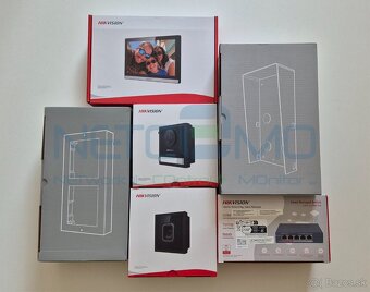 Videovrátnik Hikvision s RFID a senzorom odtlačkov prstov - 8