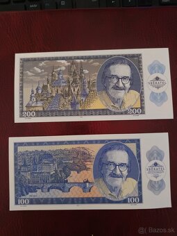 SADA 12 ks PAMĚTNÍCH BANKOVEK AUTOMOBILU "ZAPADLÍK" - 8