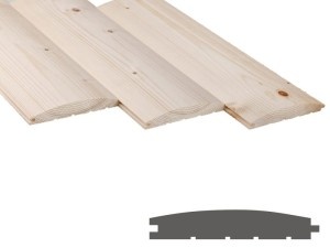 #103 Zrubový profil, Pologuľatý profil, Palubky 0949449753 - 8