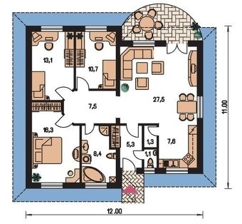 RD 4i Trenčianske Jastrabie - pozemok 670 - 8
