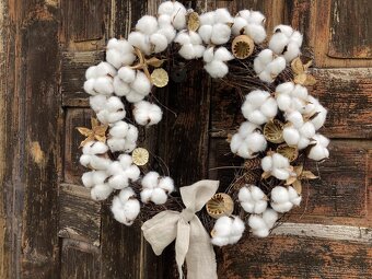 Vianočný veniec -Jednoduchá nádhera - 8