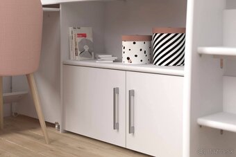 Multifunkčna postel Swan s písacím stolíkom - 8