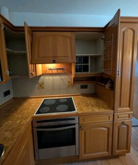 Kuchyně zn.Alno z masivu se spotřebiči ,5849 - 8