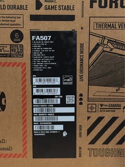 Asus Tuf Gaming A15 FA507 - 8