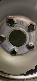 Plechové diely 5x112 R15 +Pneu 195/65R15 letné - 8