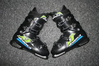 lyže dynastar Agyl 142 cm , lyžaky Nordica - 8