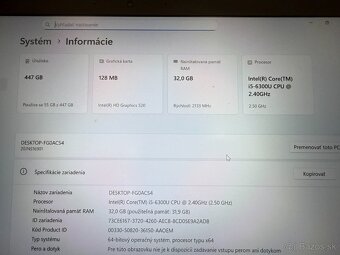Lenovo ThinkPad T470 – i5, 32GB RAM, 480GB SSD - 8