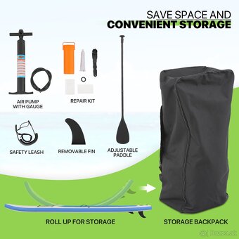 Nový 320 cm paddleboard zn. KOETSU - 8