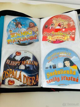 56 ks DVD s rozprávkami, všetko originály aj s HAMA obalom - 8