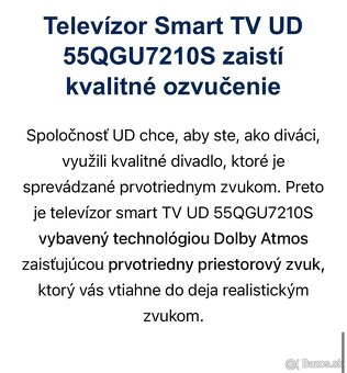 UD Smart Tv 55” 139cm - 8