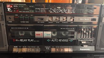 Rádiomagnetofón Panasonic RX-CW43 z Tuzexu - 8