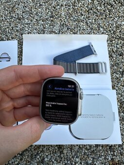 Apple Watch ultra - kondice 98% - 8
