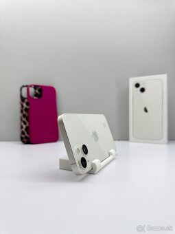 iPhone 13 WHITE 128GB TOP STAV NOVÁ BATÉRIA 100% - 8