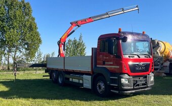 9268 - MAN TGS 26.500 - 6x2 - Valník + HR-PALFINGER PK 19.00 - 8
