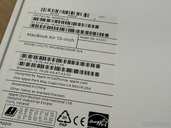 Apple Macbook AIR 13 M1 - TOP STAV - kúpený 2024 - 8