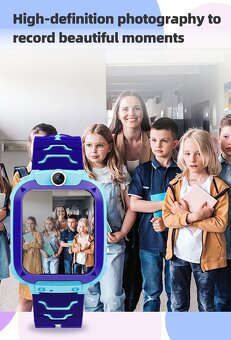 Náramkové hodinky s telefónom pre vaše dieťa GSM - 8