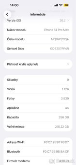 iPhone 14 Pro Max 256Gb Gold - 8