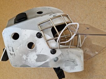 Brankárska maska CCM youth + plexi - 8