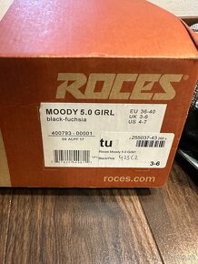 Kolieskové korčule Roces Moody 5.0 Girl s chráničmi grátis - 8