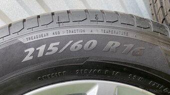 Letná sada originál VW Passat B8, 5x112 R16 - 8